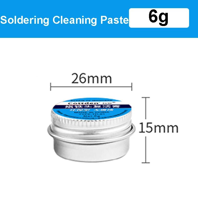 

Soldering Iron Tip Refresher, Non-stick Tin Solder Repair Cleaning Paste, No-corrosion and Anti-oxidation Solder Iron Tip Tinner