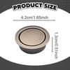 Concealed Flush Pull Handle Hardware Round 42mm Recessed Door Multipurpose for Sliding