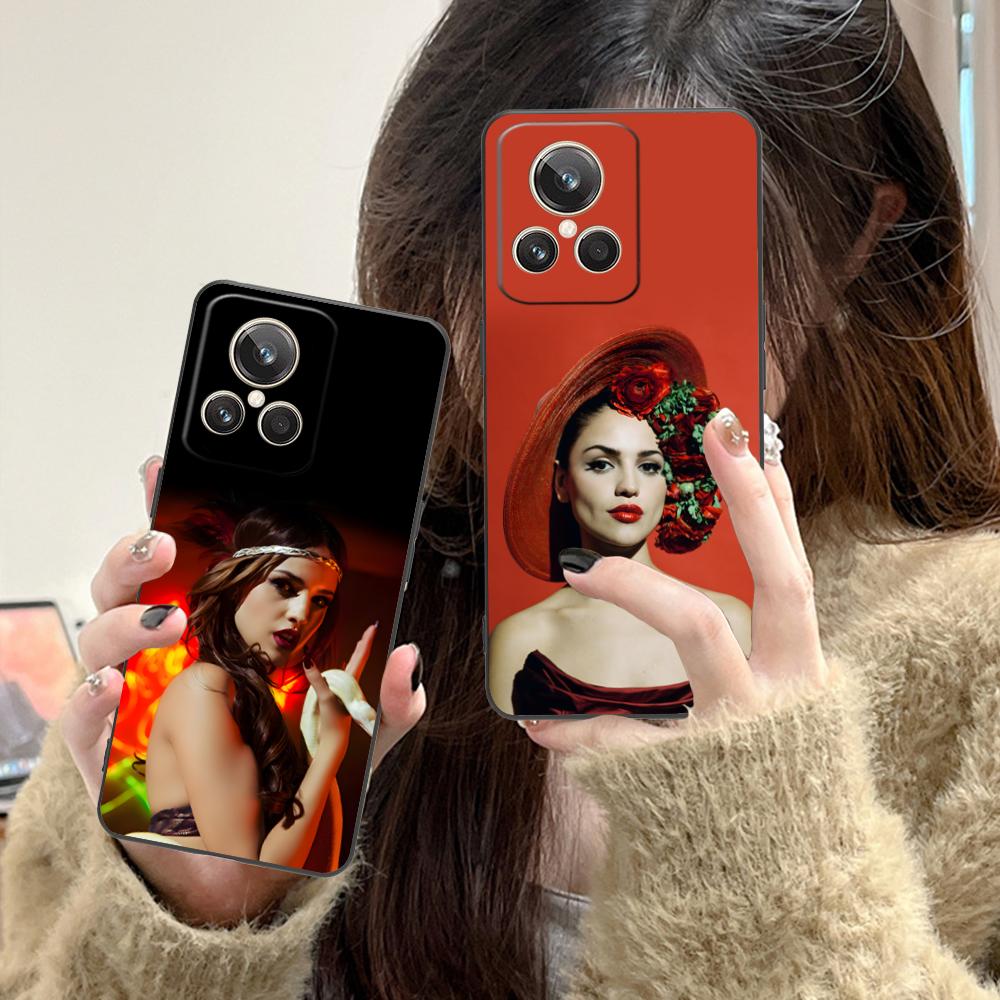 Fashion Eiza Gonzalez Matte TPU Mobile Phone Case for Realme 15 14 13 12 11 10 9 Pro Plus T I Lite 5G Colorful Printing Cover