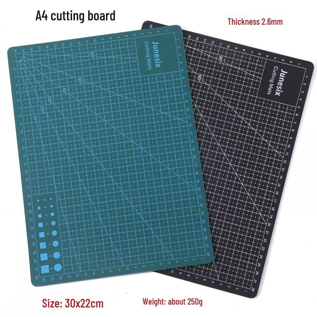 A3/A4 DIY Cutting Board: Handmade Rubber Mat for Model & Stamp Carving - 2.6mm Thick
