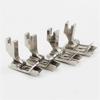 Industrial Iron Presser Foot for Flatbed Machines Extended Base Cloth Control Sturdy Sewing Solution