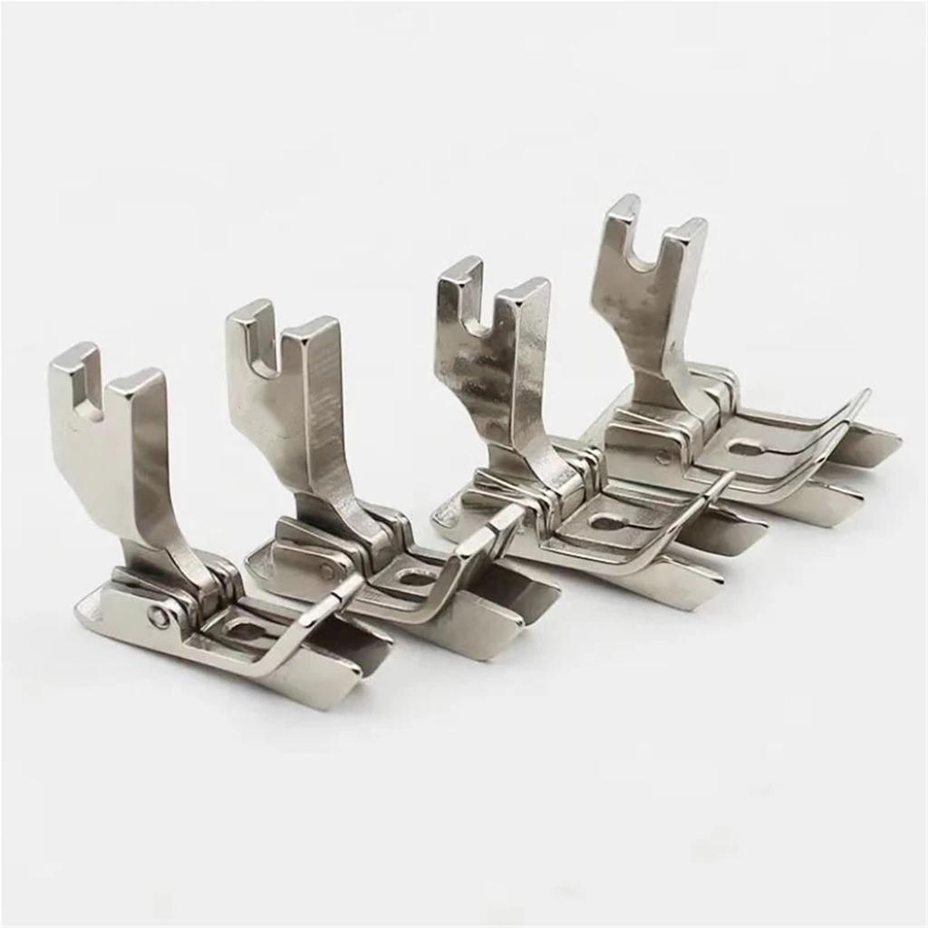 Industrial Iron Presser Foot for Flatbed Machines Extended Base Cloth Control Sturdy Sewing Solution