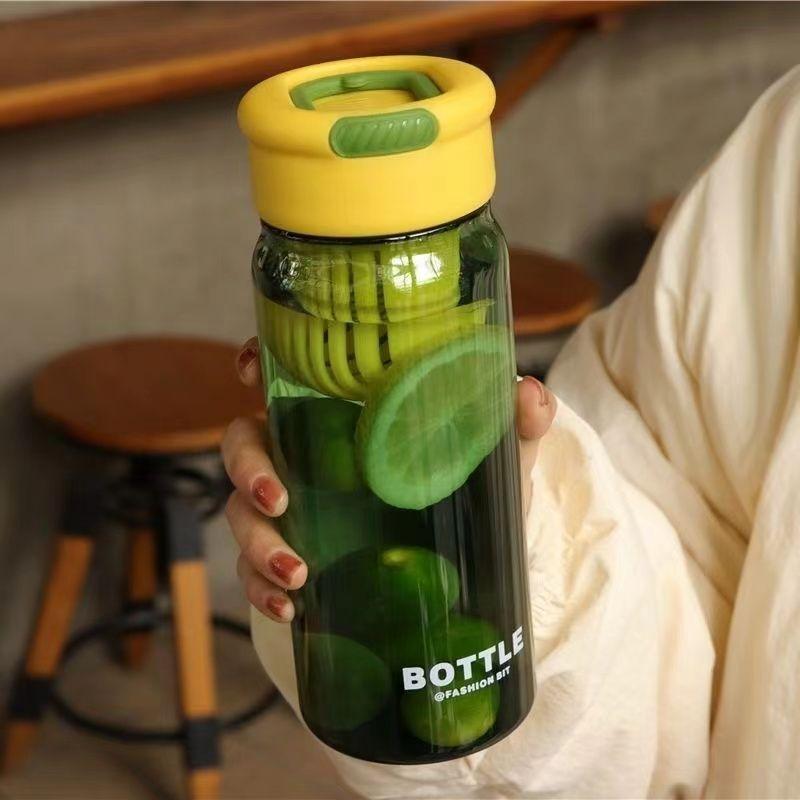 

Японские простые противокапельные чашки для воды для мужчин и женщин, портативные автомобильные пластиковые студенческие чашки для воды жёлтый