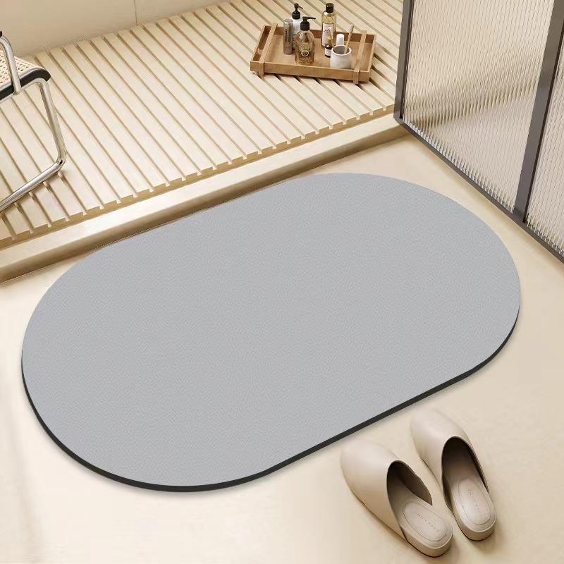 Diatomaceous Earth Floor Mats Bathroom Bathroom Doorway Absorbent Quick Drying Anti-slip Foot Mats