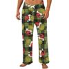 Herren Allover bedruckte Homewear-Hose Schlaf-Pyjamahose Lange Hose Pyjamahose