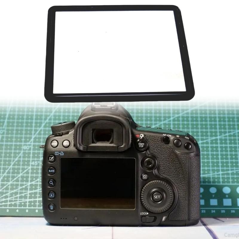 LCD Screen Protector Glass Window Display Replacement Repair for 5D3 Digital Camera High Brightness Adjustment
