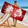 Name Custom Necaxa Print Beach Towel, Large Soft Quick Dry Towel for Beach Camping Swimming