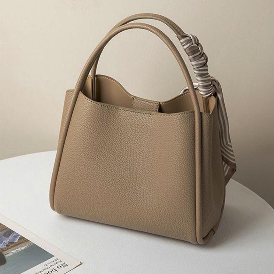 Vintage large capacity Tote bag basket handbags crossbody messenger bag bucket bag Korean fashion daily shopping underarm bags