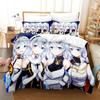 Spel Honkai Impact 3 Sängkläder Set Enkelsäng Tvilling Full Queen King Size Sängset Vuxen Barn Sovrum Påslakanset Anime Lakan Set