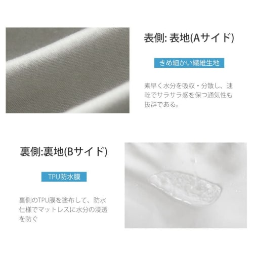 Vallein Waterproof Pillowcases, 43*63cm, Set of 2, Envelope Style, Machine Washable, Fully Waterproof, Dust Mite Resistant, Antibacterial, Odor Resist