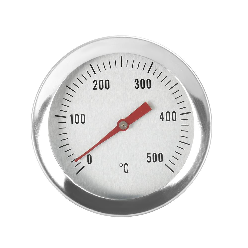 120℃ 500℃ Oven Thermometer Stainless Steel Indoor/Outdoor BBQ Grill Oven Thermometer for Oven/Grill/Refrigerator Interior