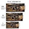 Cool Gun parts assembly Mouse Pad Office Large Desk Mat Computer Laptop Keyboard Pads Gaming Mousepad Non-Slip Cushion 900X400MM
