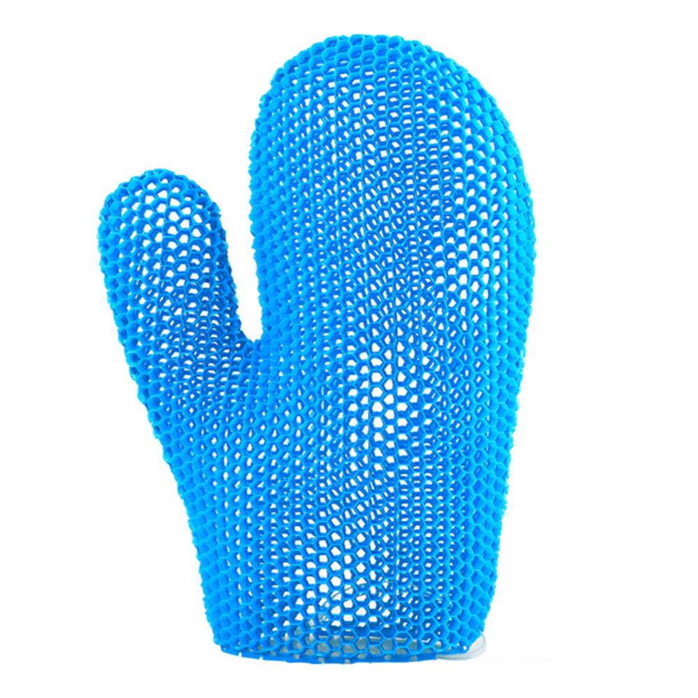 Exfoliating Bath Gloves TPU Skin Exfoliator for Body Exfoliating Body Scrub Gloves C