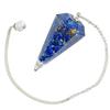 Lapis Lazuli Orgonite Pendulum Dowsing Tool - Natural Crystal Orgone Pendulum for Spiritual Guidance - Premium Dowser Pendulum for Accurate Divin