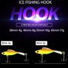 AD-Sharp Spoon Metal Lures Artificial Lead Hard Hook 2024 Ice Fishing Lure  High Quality