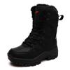 Fashion Boots Men New Warm Plush Snow  Lace Up Casual High Top  Waterproof Winter  Anti-Slip  sneakers Work Boots Ankle Boots Shoes for