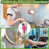 2 In 1 Silicone Sticky Phone Grip, Combines a Powerful Suction Cup and a Durable Mount, Suitable Aor Any Phone Model, Provides Multiple Mounting