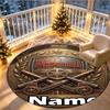Custom Name Personalized Arsenal F.C Print Round Rug, Versatile Home Decor Carpet, for Playroom, Apartment, Balcony, Entryway, Hallway Gift