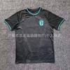 Maglia da Calcio Casa Trasferta Nazionale Brasiliana Neymar 10 Stampa Corona Edizione Fan Manica Corta