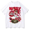 2026 Fashion Y2k Unisex Women Soft TShirt Hazbin Hotel Niffty Design Tshirt Hip Pop Harajuku Short Sleeve Oneck Casual Unisex