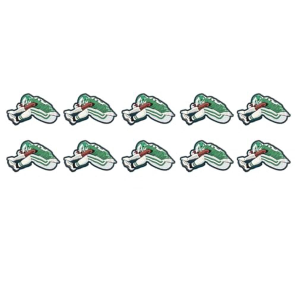 

10Pcs Magnetic Hurdle Inspired Sticker Easy To Stick Refrigerator Sticker for Sports Lovers