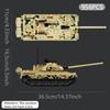 99 Type Main Battle Tank Building Blocks, 15 Type Tank Puzzle Assembly Toy Armored Vehicle, Boys' DIY by Hand, Children's Gifts