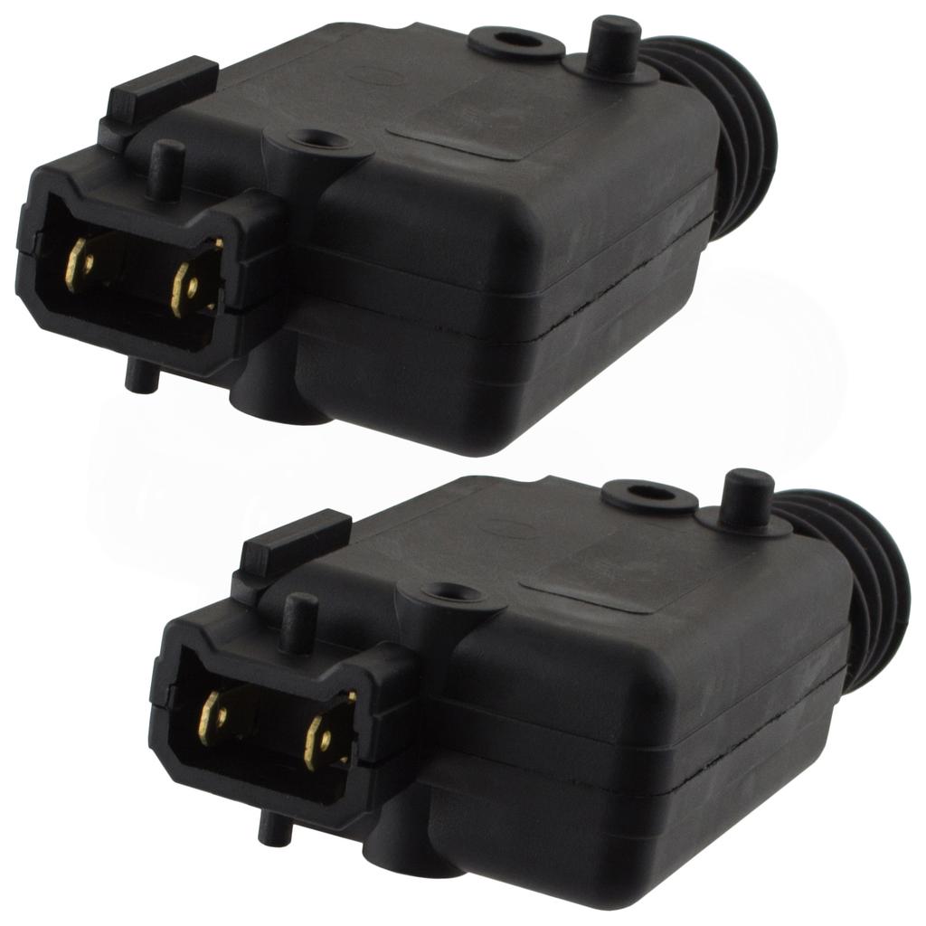 Central Door Lock Actuator Set 2pcs (2-Pin) for Renault Clio/Megane/Laguna/Scenic/Master/Trafic & Opel Movano A