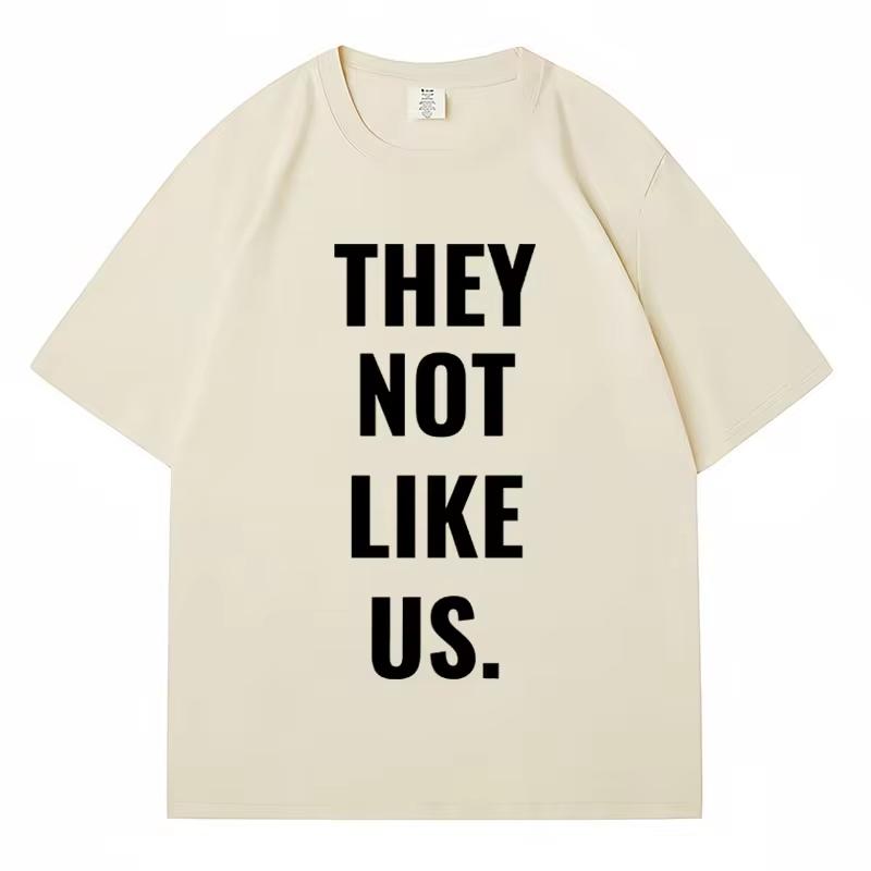 Streetwear Kendrick Lamar They Not Like Us T-Shirt New Song Album Tees RAP HIP HOP Oversize Fans Gift Unisex Fashion Casual Tops