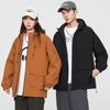 Bergjacke Herren und Damen Herbst Werkzeugwind Einzelkleidung Lockerer Mantel Paar Outdoor Winddicht Wasserdicht Kapuzenjacke