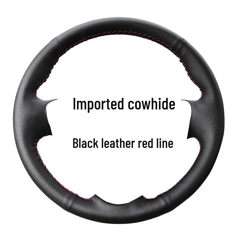 Classic Sylphy Tiida Livina Beige Steering Wheel Cover for Car Accessories