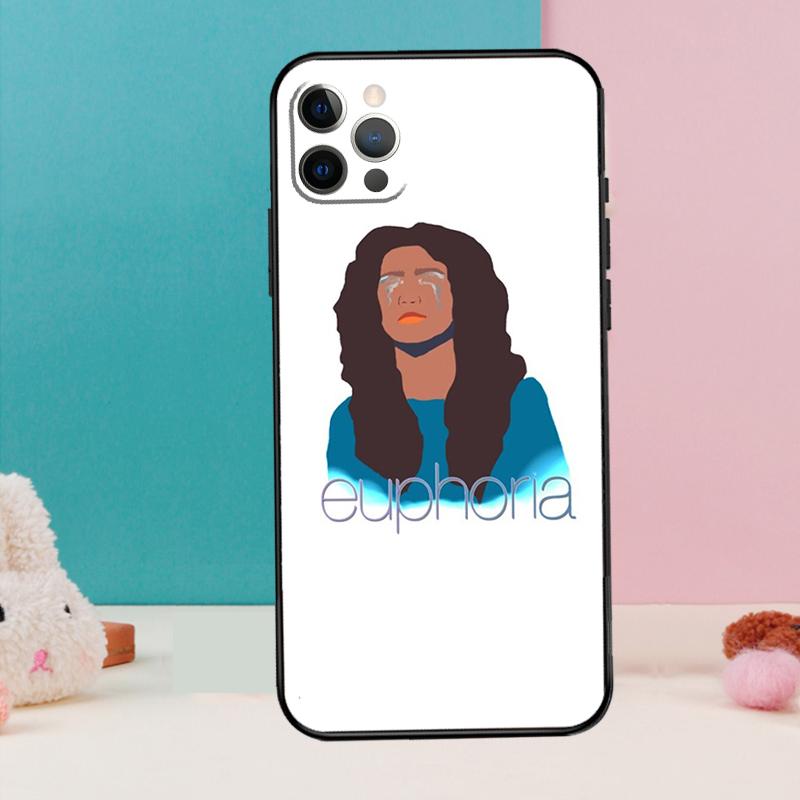 Euphoria Zendaya Rue Phone Case For iPhone 17 Air 16 15 14 13 11 12 Pro Max 12 13 mini 15 16 Plus 16e Cover Coque