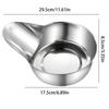 Kitchen Scooper For Food Fried Food Serving Scoop Stainless Steel Stirring Cooking Meal Preparation Tool With Duckbill Spout For