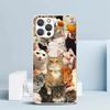 Crying Cat Memes Soft Cover for iPhone 16 17 Air 15 14 Pro Max 16E Phone Case 13 Mini 12 11 7 SE 8 Print Pattern Fit Cases 16 17
