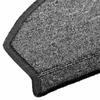 Self Adhesive Stair Protectors Semi Circular 15 pcs Dark Grey