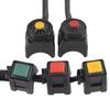 Motorcycle Kill Switch Red Push Button Horn Starter Control Switch Dirt Bike ATV UTV Dual Sport For 22mm Handlebar Mounted Bars