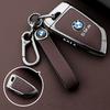 BAGG9 Car Sticker For BMW 1 3 5 7 Series X1 X3 X4 X5 F10 F15 F16 F20 F30 F18 F25 M3 M4 E34 Key Case Cover Alloy Shell Holder Keychain