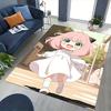 1pc Pink Hair Cat Ears Chair Mat - Anime Cartoon Design, Non-Slip Carpet for Office Chair, Suitable for Home Decor, Living Room, Bedroom, Game Room &