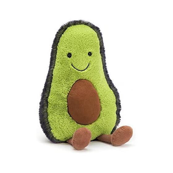 Jellycat Amuseable Avocado soft toy 30cm Avocado stuffed toy M size