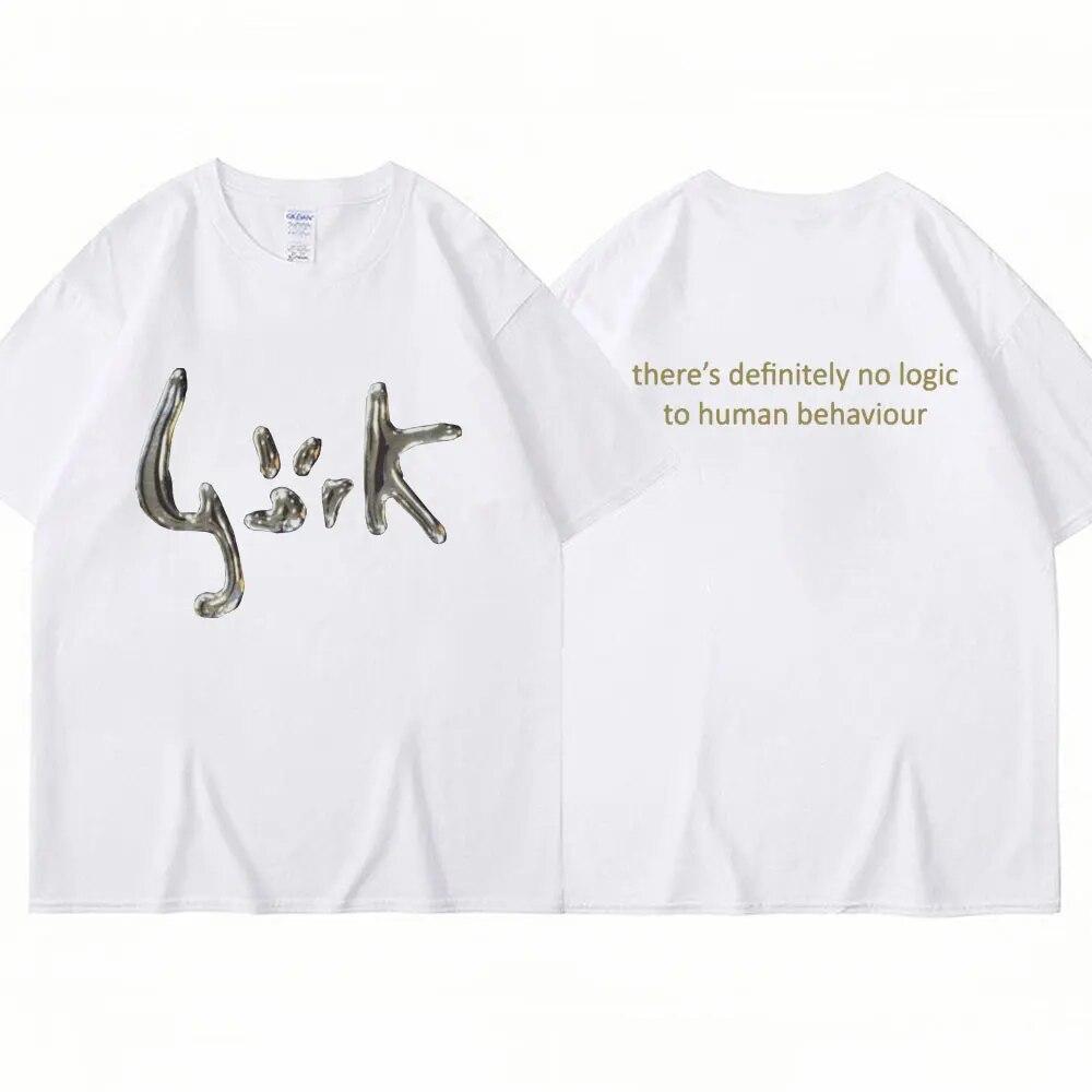 90. léta zpěvačka Bjork Hunman Behavior Tričko Ležérní Gotické oblečení Trička s krátkým rukávem Unisex Dámské Hip Hop Vintage Oversized tričko