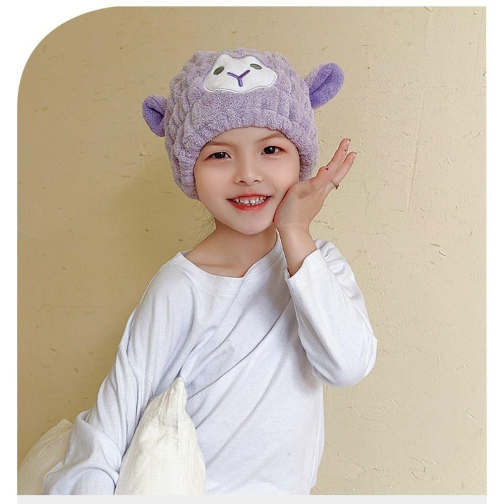 Microfiber Towels Absorption Turban Shower Caps Quick DryingTowel Bath Hats Dry Hair Cap
