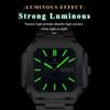 Fashion Men's Watch Waterproof Night Light Calendar Quartz Men's Watch Stainless Steel Luxury Business Men Watch