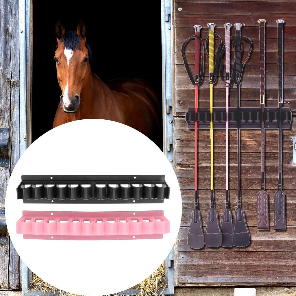 Horse Stables Riding Whip Rack Holder Equipment Storage Whip/Crop Holder Bracket