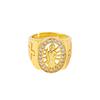 Ring European and American Style Simple Virgin Mary Open Ring Couple Trend Jewelry