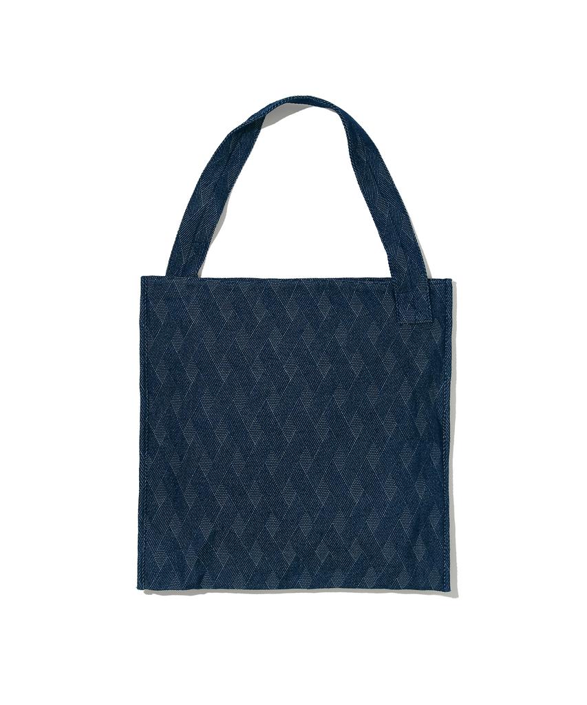 Uniform Bridge Patterned Cross Bag Indigo