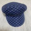 Used [Brixton] XS Marine Casquette All Pattern Blue Good Condition