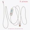 Tricolor Dimmer USB 5V LED Switch Cable 4 Key Adjustable Lighting Controller for Living Room Lamp