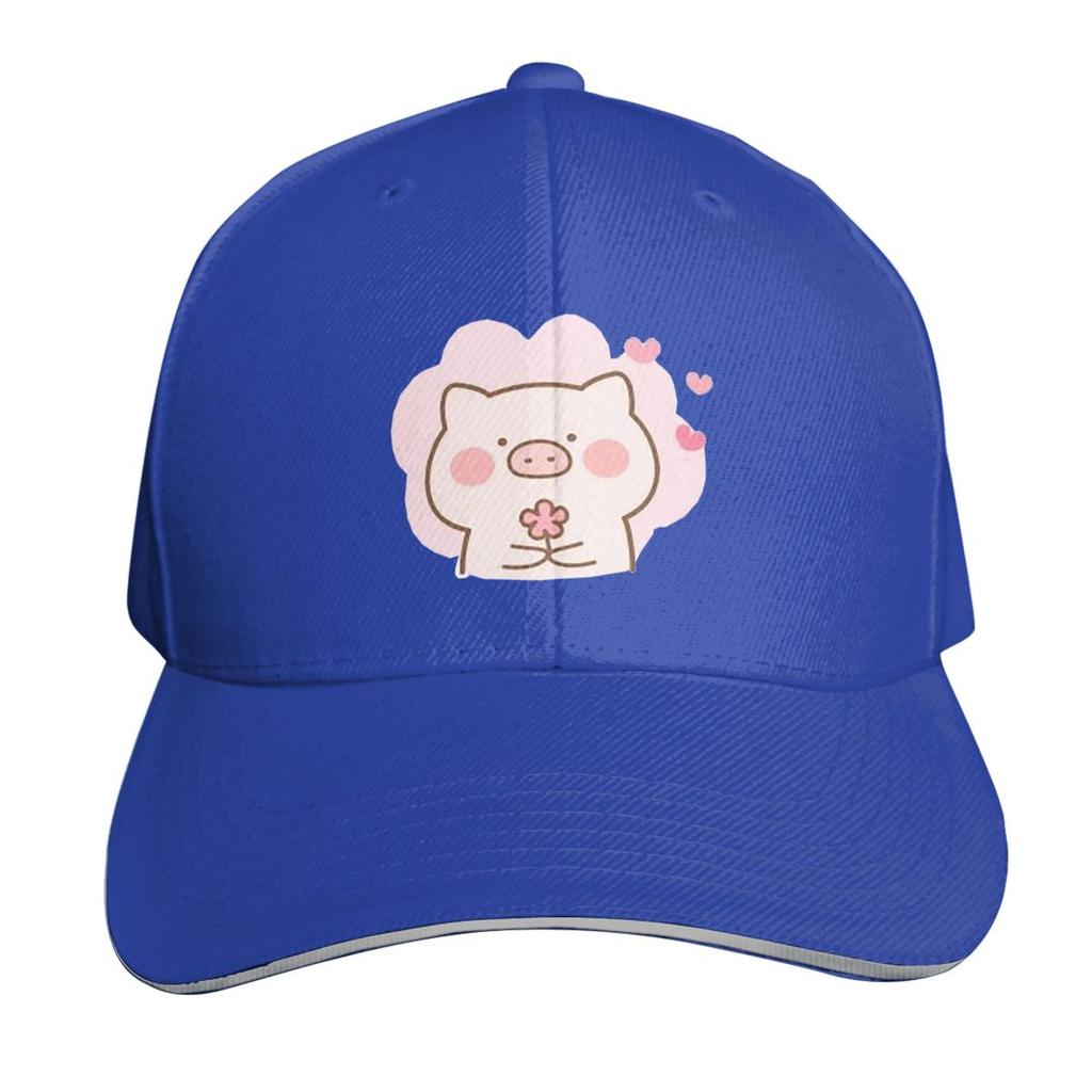 Lots Of Little Hearts Pig Emoticon Cap Fashion Casual Baseball Caps Adjustable Hat Hip Hop Summer Unisex Baseball Hats