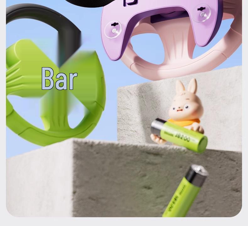 Co-pilot Steering Wheel Toy for Toddlers - Simulated Car for Early Education, Perfect for 3-Year-Old Boys - Ideal Children's Day Gift