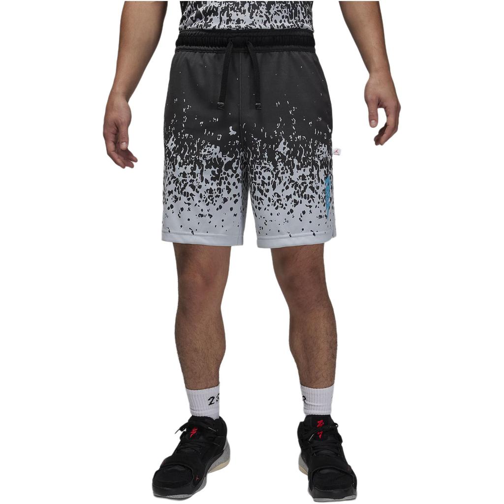Jordan Gradient Lace-Up Casual Sports Shorts Men shorts Black FN5347-010