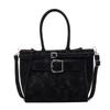Retro small bag women's autumn and winter new simple fashion messenger bag casual portable commuter bucket bag